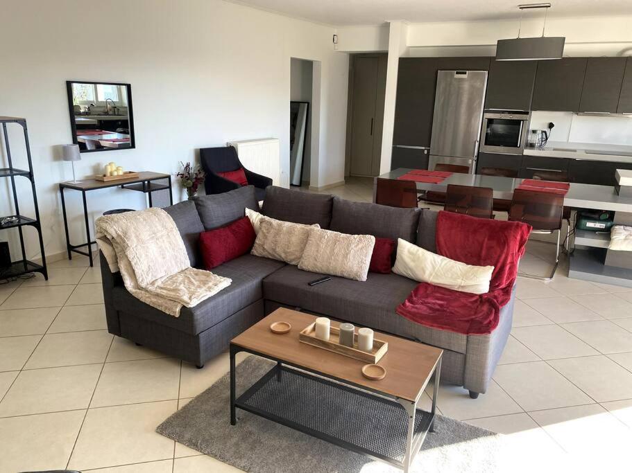 Spacious And Sunkissed 3Br & 2 Bathrooms Apartment Atene Esterno foto
